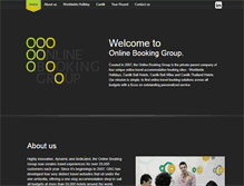 Tablet Screenshot of onlinebookinggroup.com.au